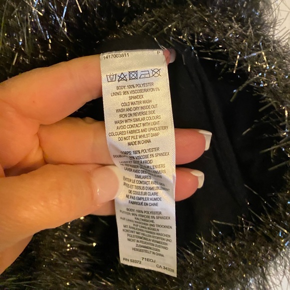 🎉HP🎉 French Connection eyelash mini dress - Picture 7 of 8
